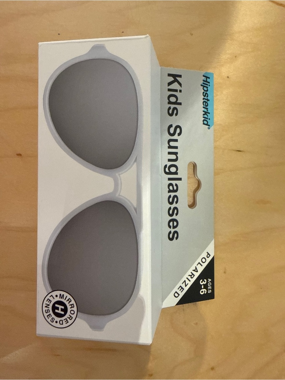 Kids White Polarized Sunglasses